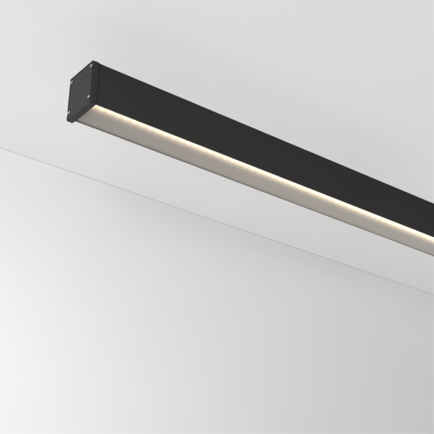 Slider Straight IP54 by Prolicht – 87″ x 3 1/8″ Surface, Linear Profiles offers LED lighting solutions | Zaneen Architectural
